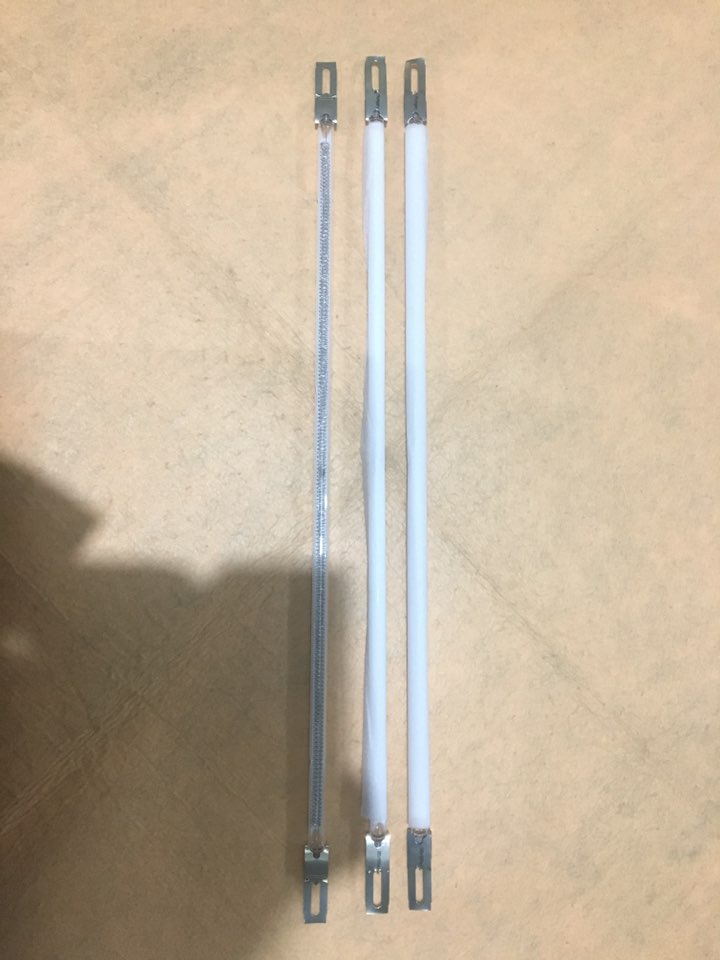 306mm 220v 1000w halogen heat lamp oven