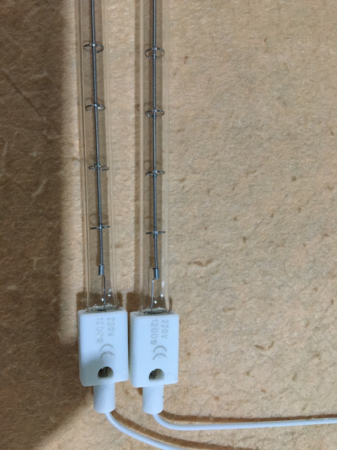 Lampadina alogena doppio calore da 5400W