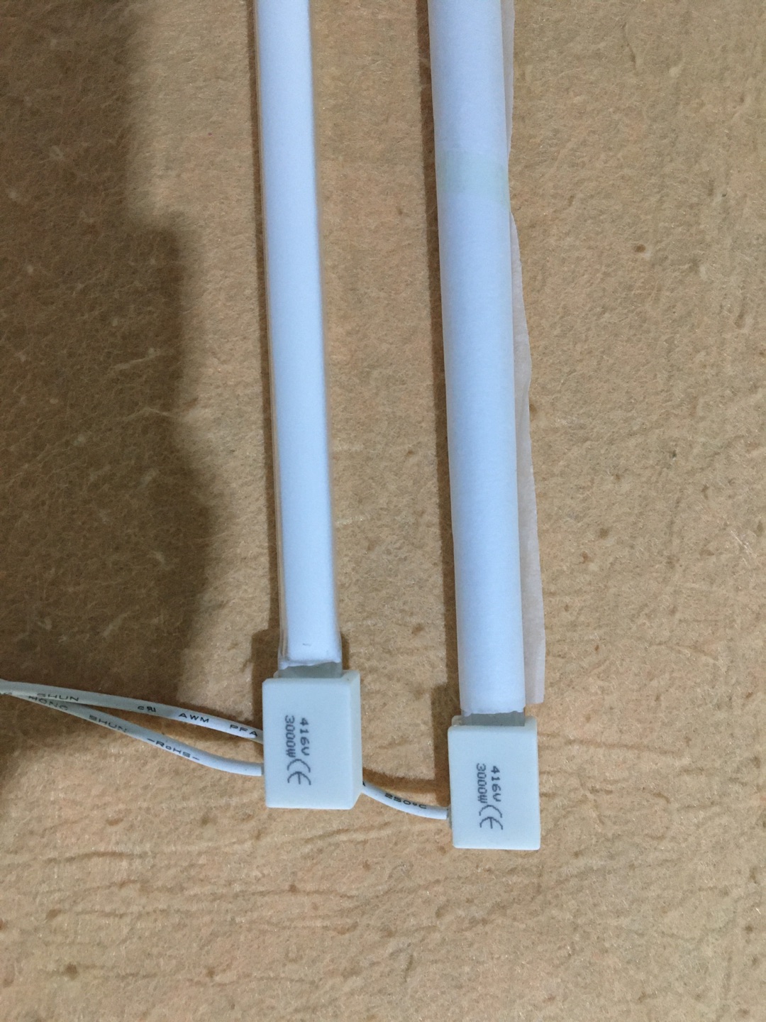 lampada alogena a infrarossi per jhc 400v 2500w 315 bh