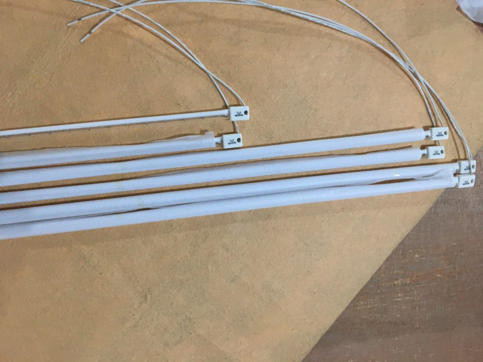 Lampada alogena di calore 39,25 240V 2000W