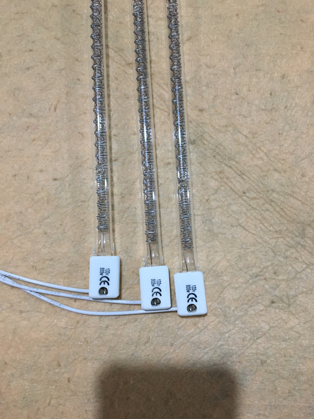 Lampada alogena a infrarossi a onda corta 473mm 230v 1000w
