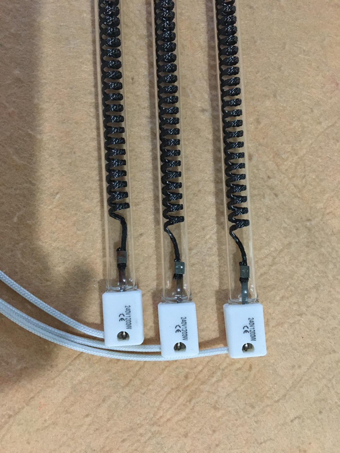 lampada a infrarossi per riscaldatore alogeno