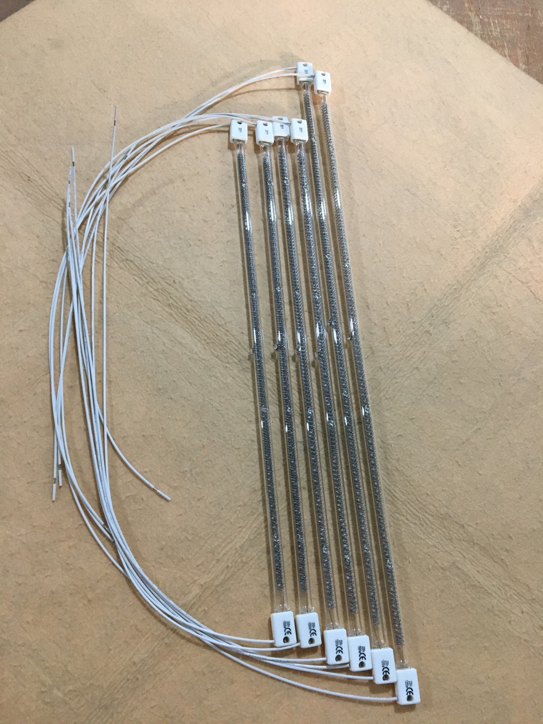 220vac 1000w halogen bulb infrared quartz heating