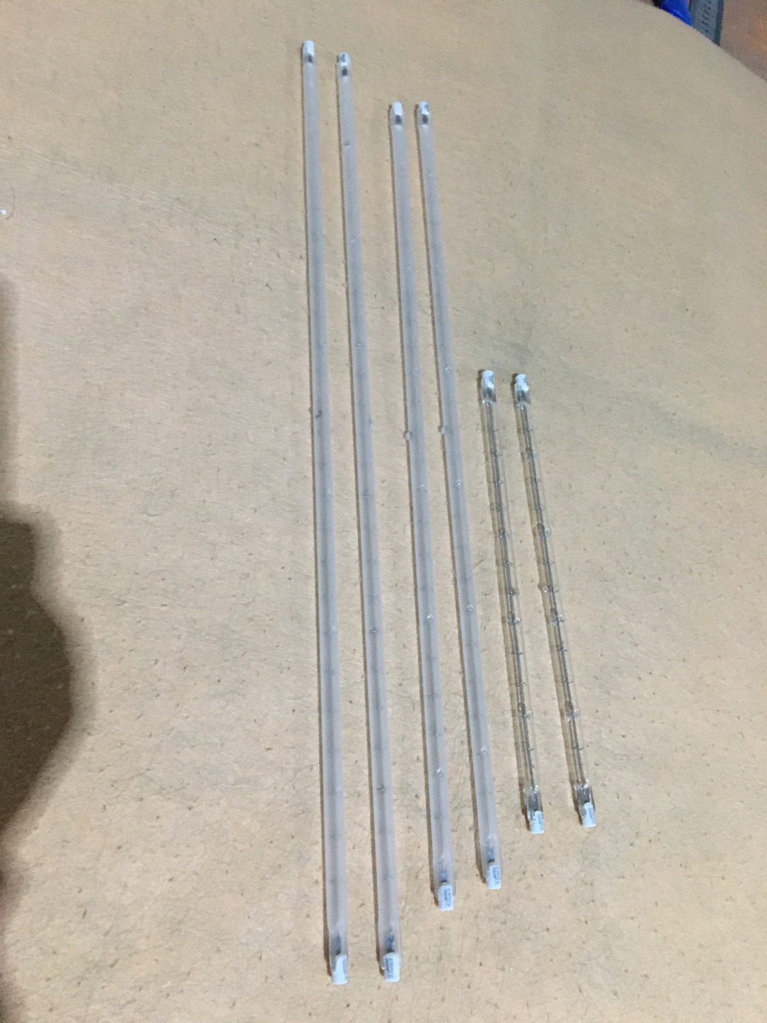 halogen heating lamp for bottle machine